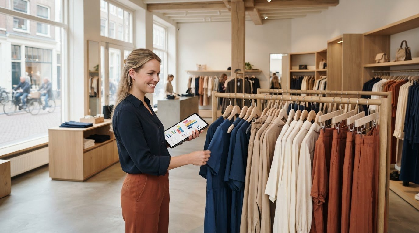 Voorraadbeheer in je modewinkel: zo houd je grip op maten en kleuren