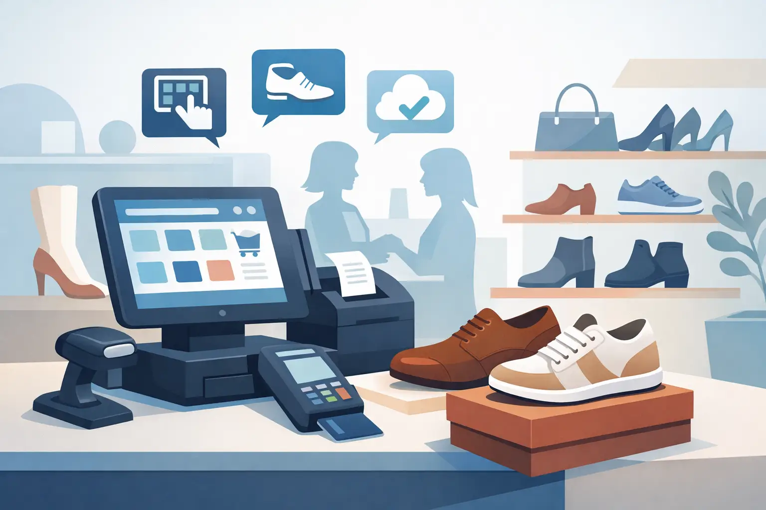 Kassasoftware voor schoenenwinkel kiezen