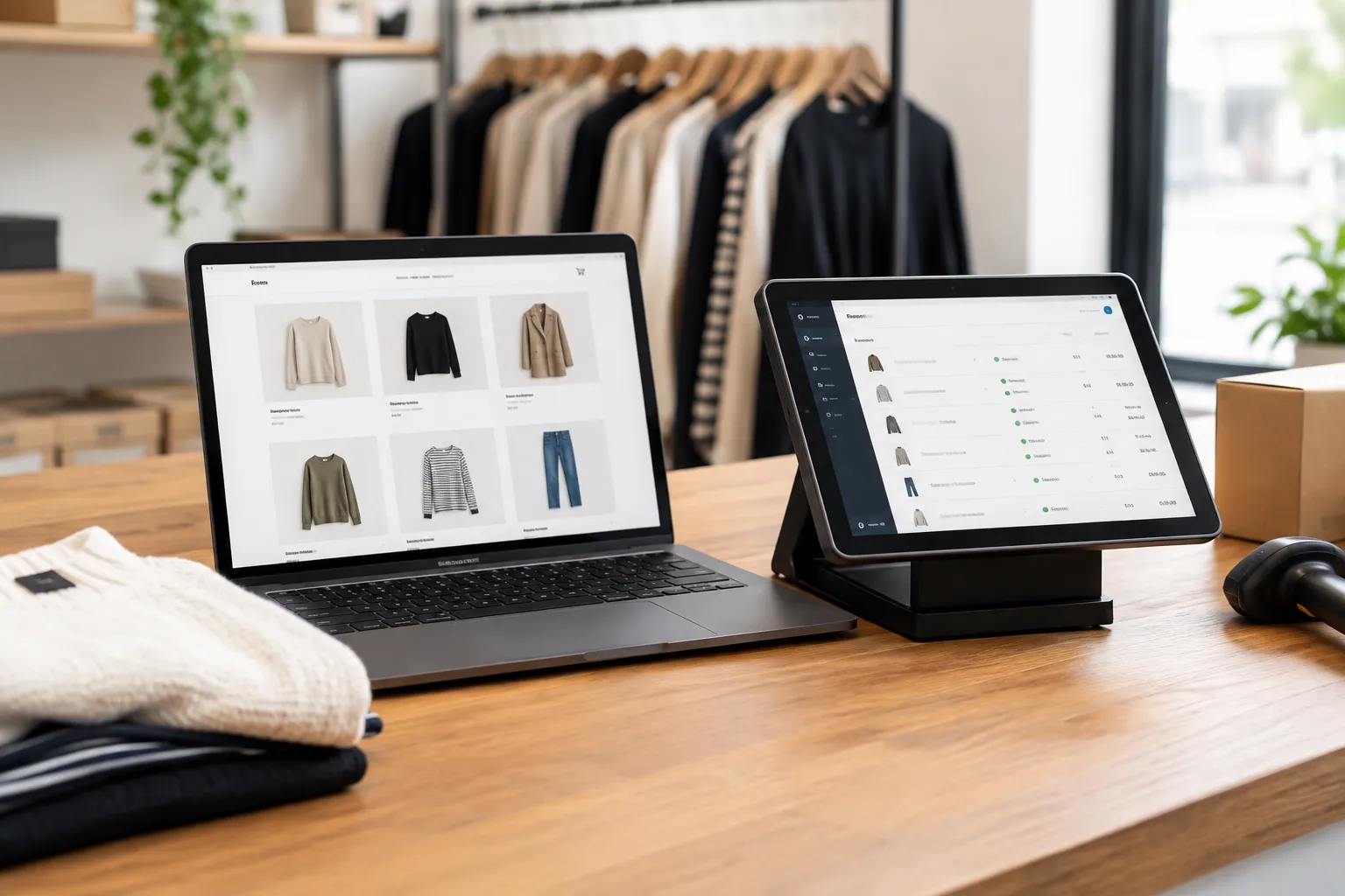 Controleer hoe synchronisatie met de webshop werkt