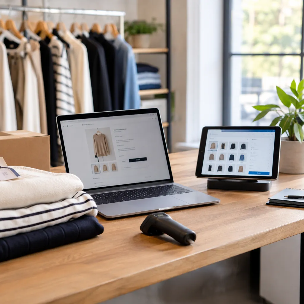 Winkel en webshop verbinden met actuele voorraad for fashion kassasysteem