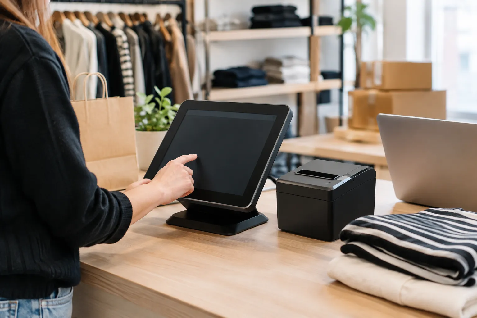Webshop kassa software verbindt online en fysieke voorraad