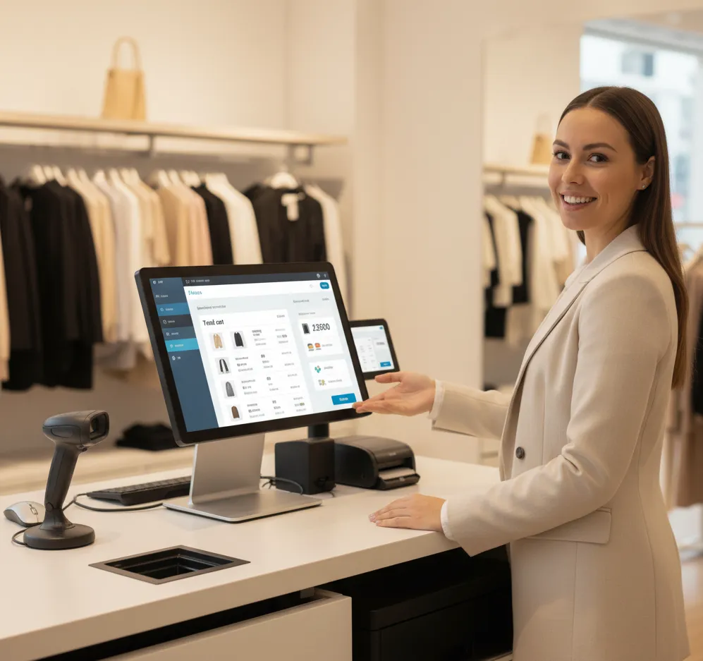 Compleet kassasysteem setup