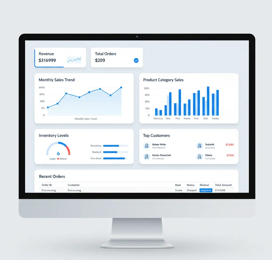 Groothandel dashboard